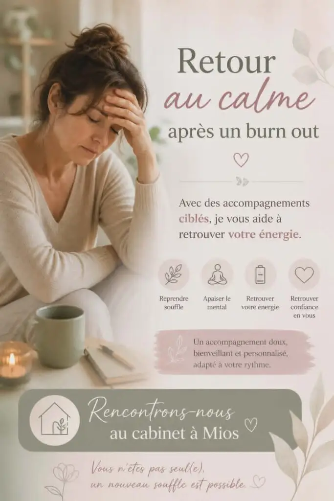 REPRENDRE PIEDS APRES UN BURN OUT